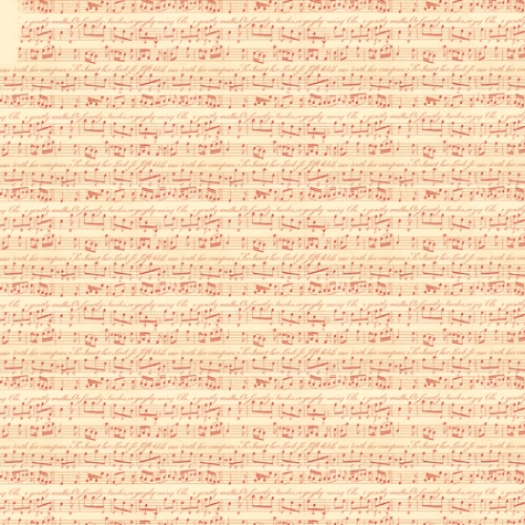Рисовая бумага для декупажа Stamperia, салфетка DFT200 Музыка, старые ноты